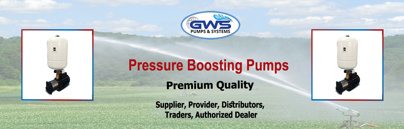 pressure boosting pumps Authorized